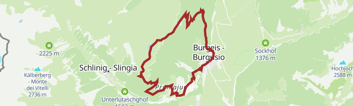 Route map: Percorso circolare al lago Pfaffensee